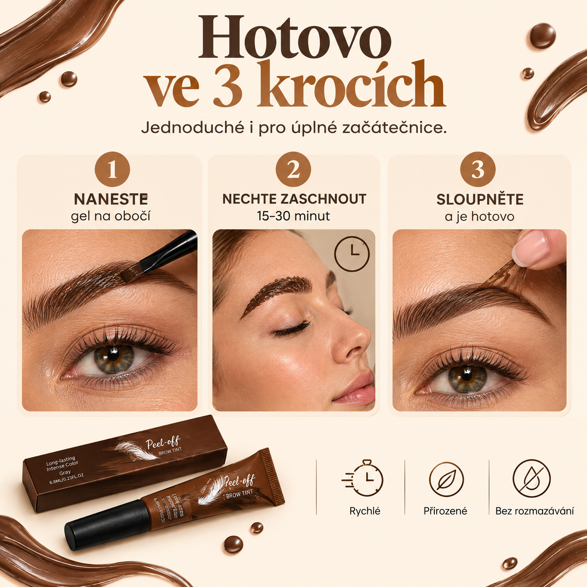 BrowTint™ – Slupovací barva na obočí
