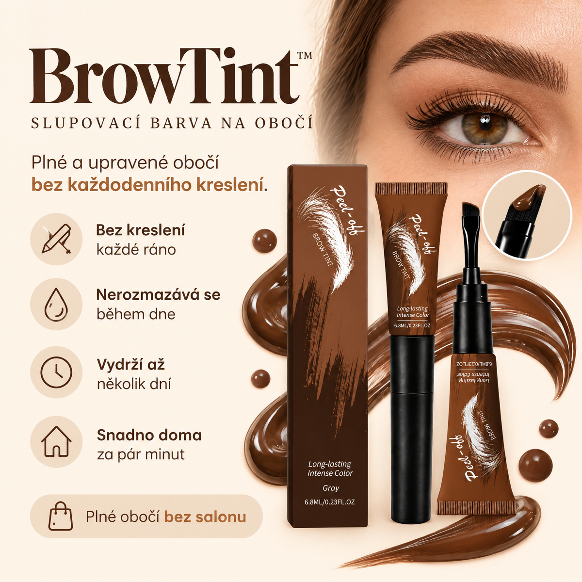 BrowTint™ – Slupovací barva na obočí